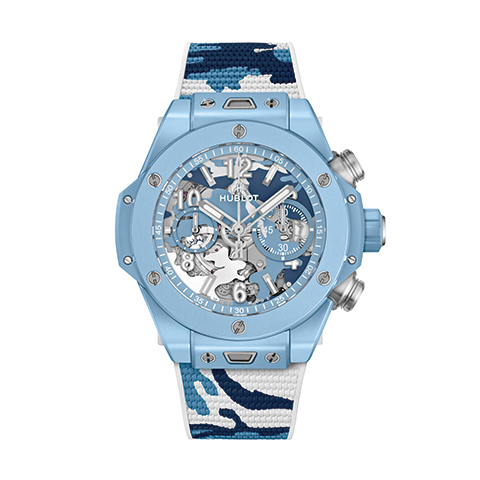 ウブロ(HUBLOT) ビッグ・バン ウニコ スカイブルーカモ 日本限定100本